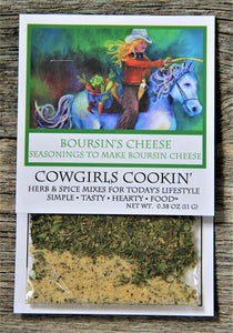 Boursin's Cheese ~ a soft, creamy cheese spread!