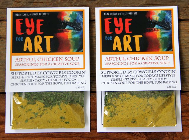 The Eye for Art Fundraiser for Art Supplies for the Mead High Schools –  Cowgirls Cookin